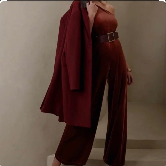 Banana Republic Velvet Jumpsuit - Picture 1 of 3